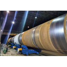 Wind Power Tower Long Tanks Turning Rolls